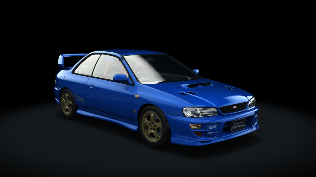Subaru Impreza Coupe WRX typeR STi Version VI (GC8), skin Sonic_Blue_Mica