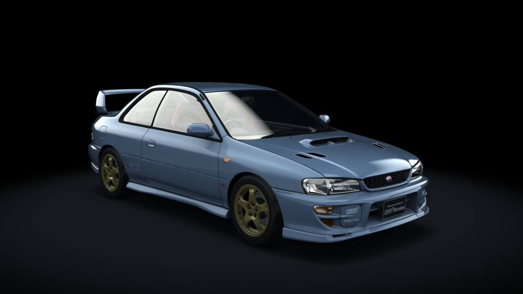Subaru Impreza Coupe WRX typeR STi Version VI (GC8), skin Steel_Blue
