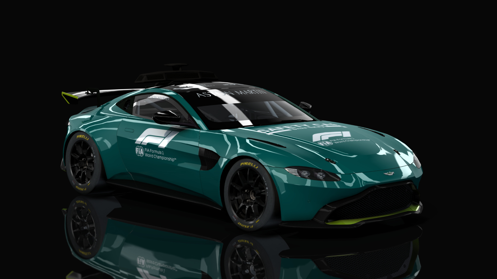 Aston Martin Vantage GT4, skin SC-F1