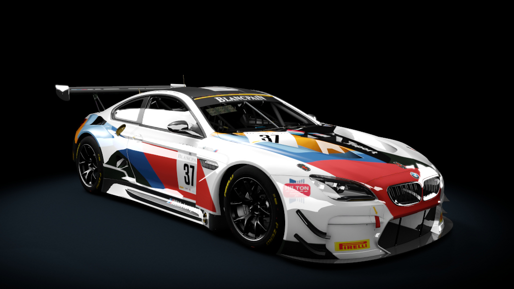 BMW M6 GT3 ACC, skin 3y_technology