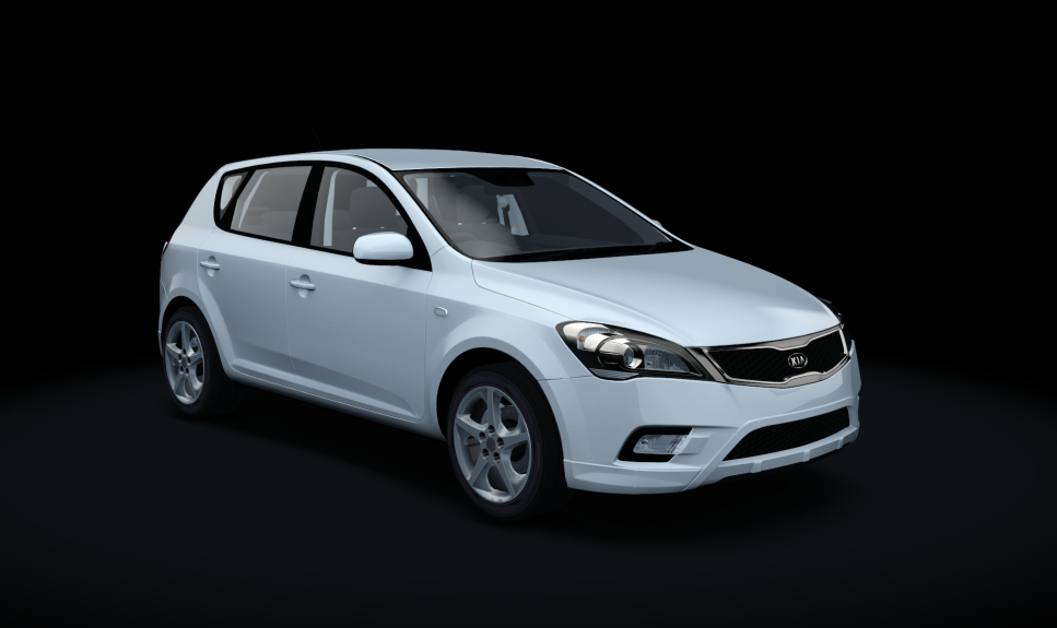 KIA Cee'd, skin white