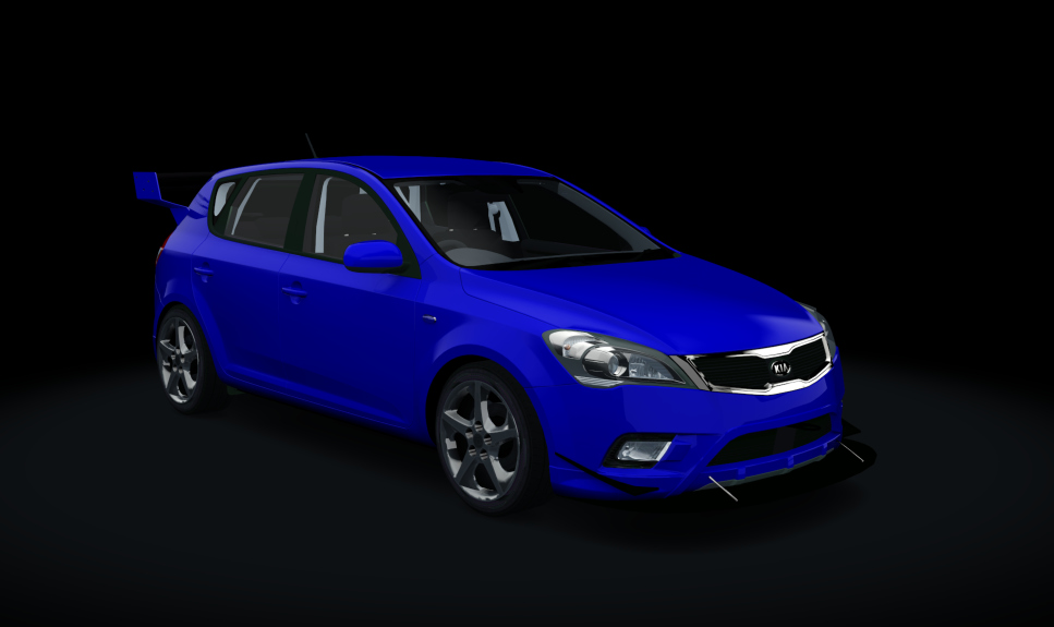 KIA Cee'd Turbo, skin blue