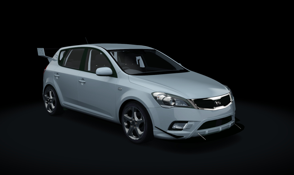 KIA Cee'd Turbo, skin silver