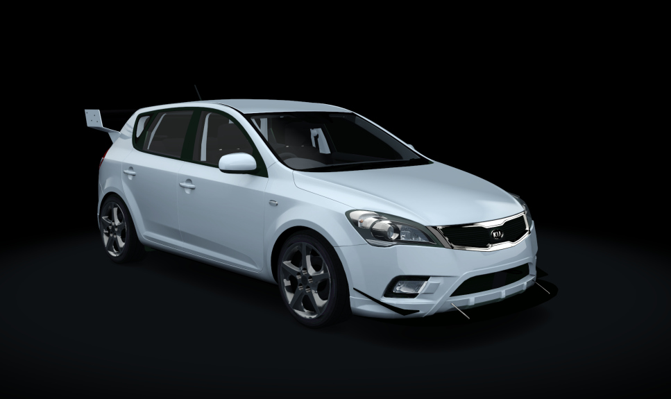 KIA Cee'd Turbo, skin white