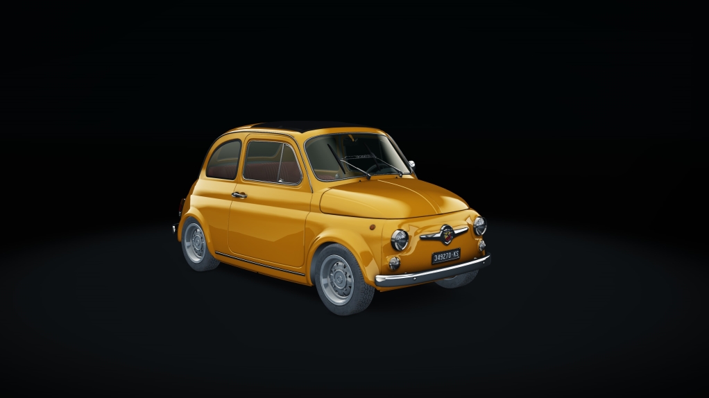 Abarth 595 SS Step 1, skin orange