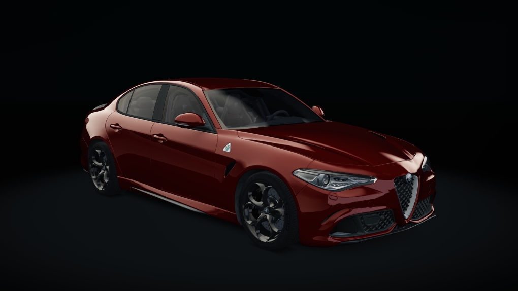 Alfa Romeo Giulia Quadrifoglio, skin 00_Rosso_Competizione