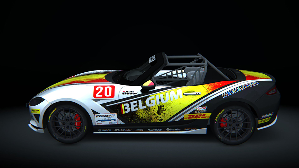 Mazda MX5 Cup, skin 20_BELGIUM