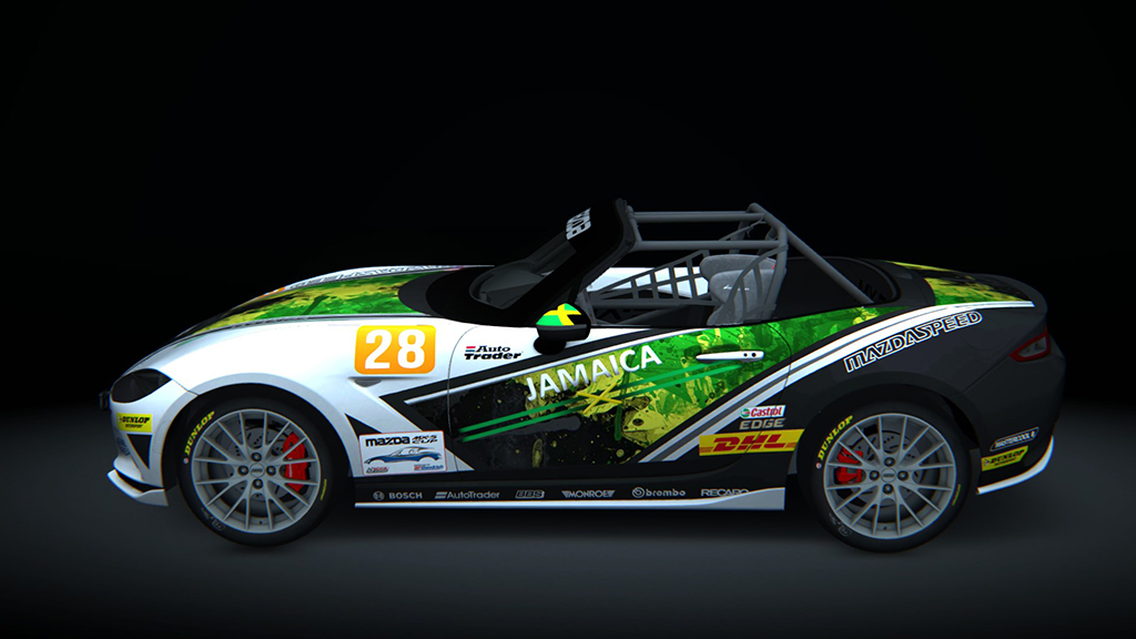 Mazda MX5 Cup, skin 28_JAMAICA