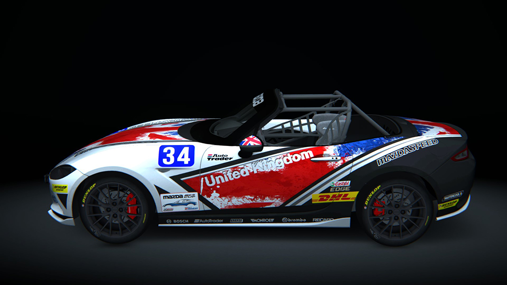 Mazda MX5 Cup, skin 34_UK