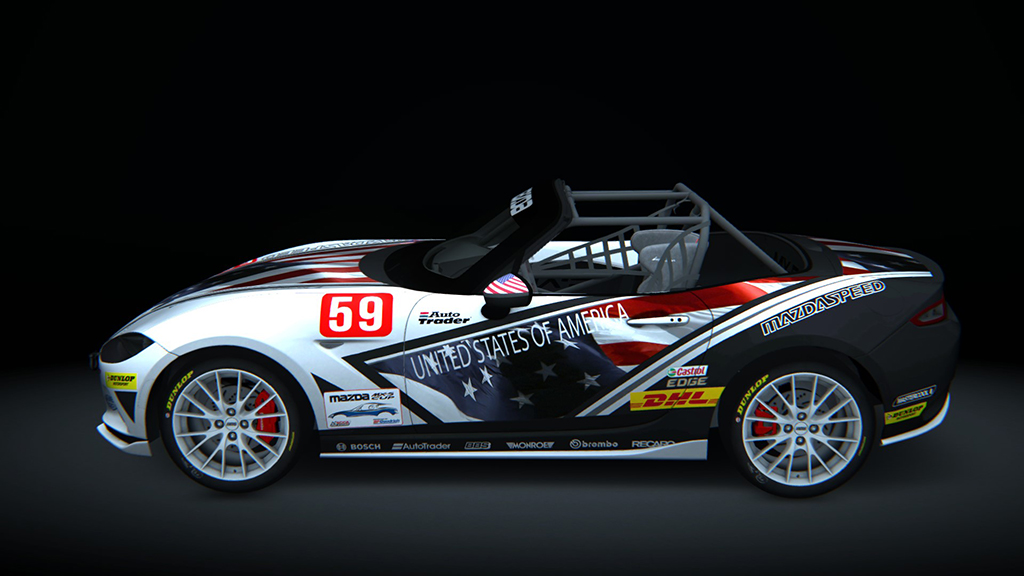 Mazda MX5 Cup, skin 59_USA