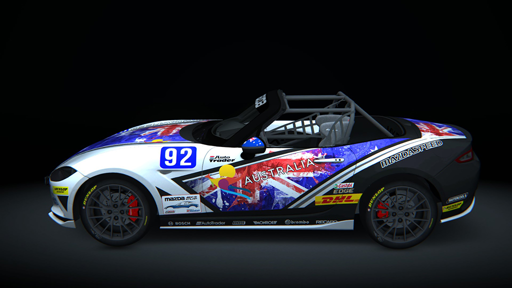 Mazda MX5 Cup, skin 92_AUSTRALIA