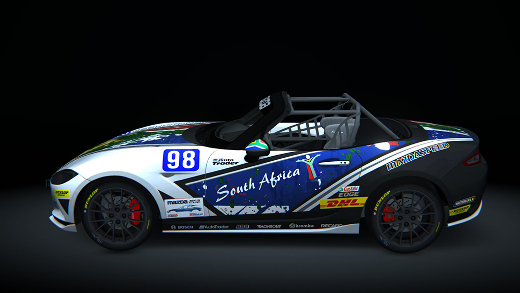 Mazda MX5 Cup, skin 98_SOUTH_AFRICA