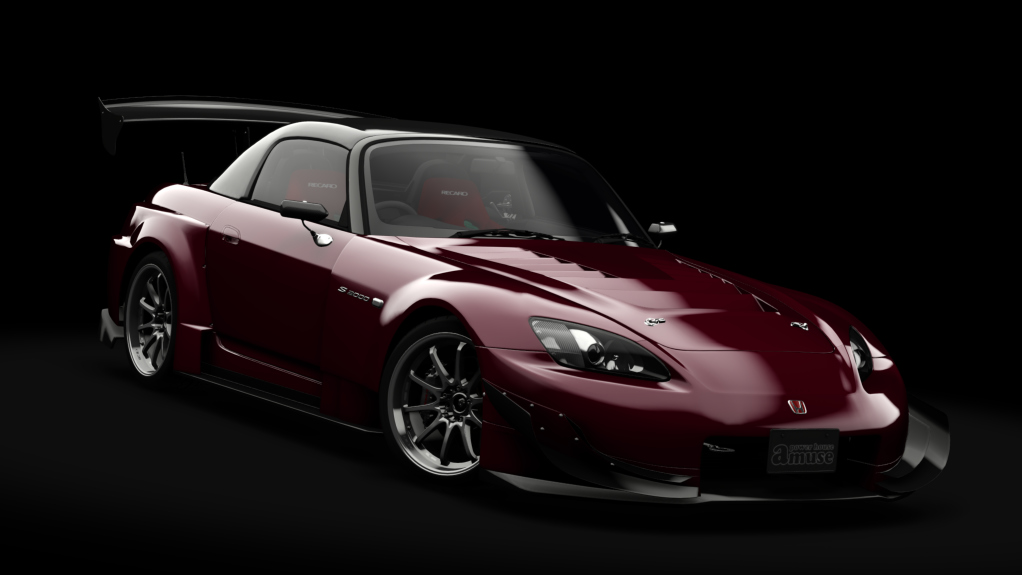 Honda S2000 Turbo GT1 Amuse (AP1), skin Monza_Red