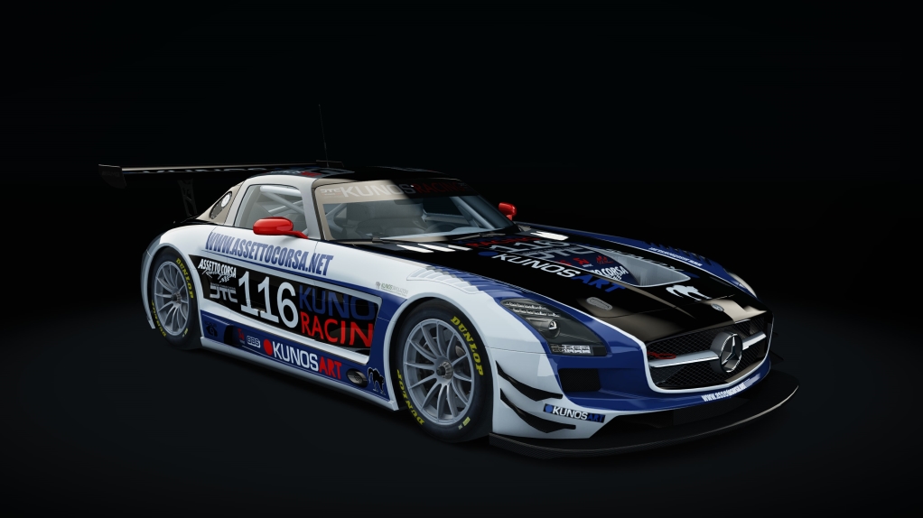 Mercedes SLS AMG GT3, skin Kunos_zp_116