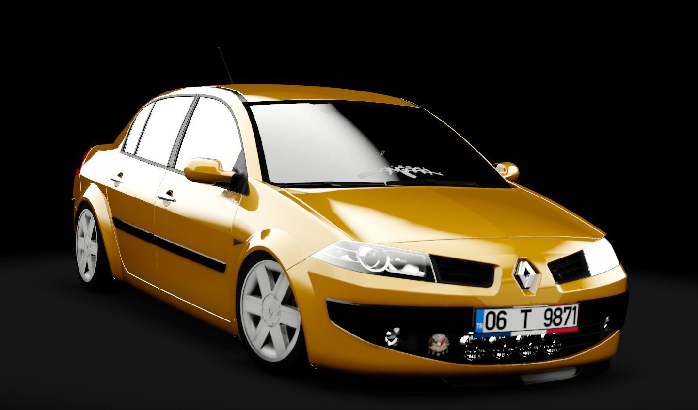 Renault Megane II 1.5dCi Stage 1+, skin 9_Taksi