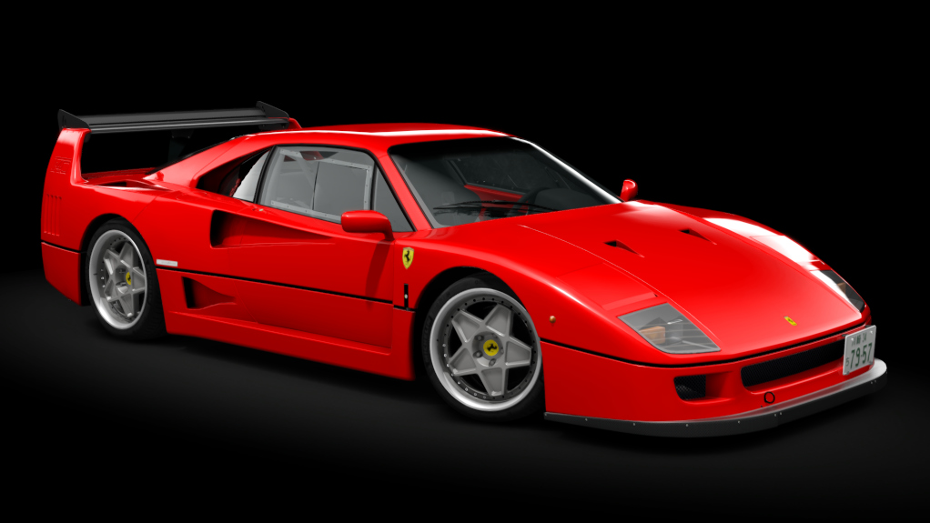 Ferrari F40 Custom, skin 00_red