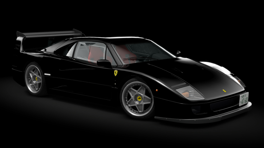 Ferrari F40 Custom, skin 02_black