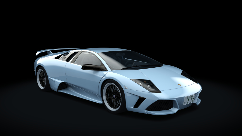 Lamborghini Murciélago LP 640 (Veilside), skin Azzurro_Aquarius