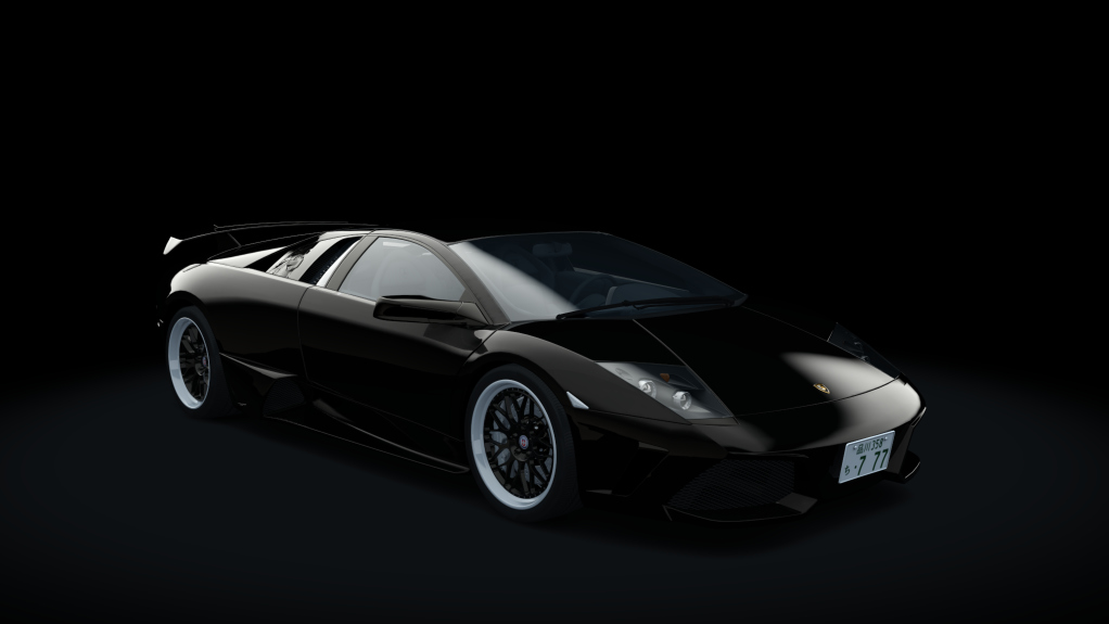 Lamborghini Murciélago LP 640 (Veilside), skin Nero_Pegaso