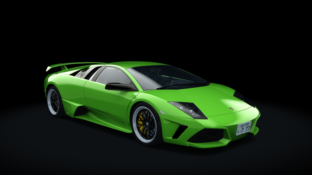 Lamborghini Murciélago LP 640 (Veilside), skin Verde_Ithaca