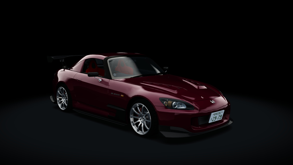 Honda S2000 (AP2 - Legendary), skin Monza_Red