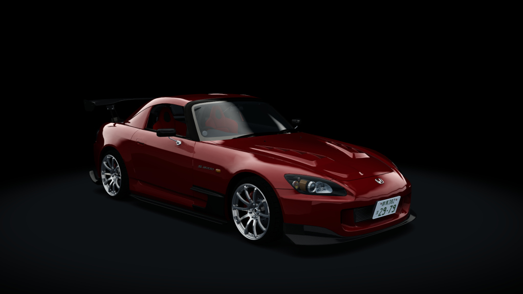 Honda S2000 (AP2 - Legendary), skin New_Formula_Red