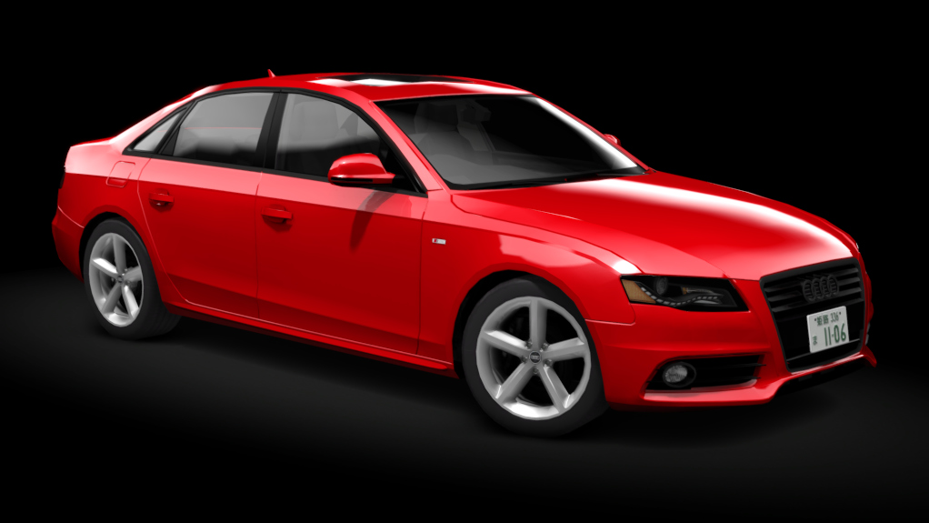 τraffic jp - Audi A4 2.0 TFSI S-line, skin 02_misano_red_pearl_br