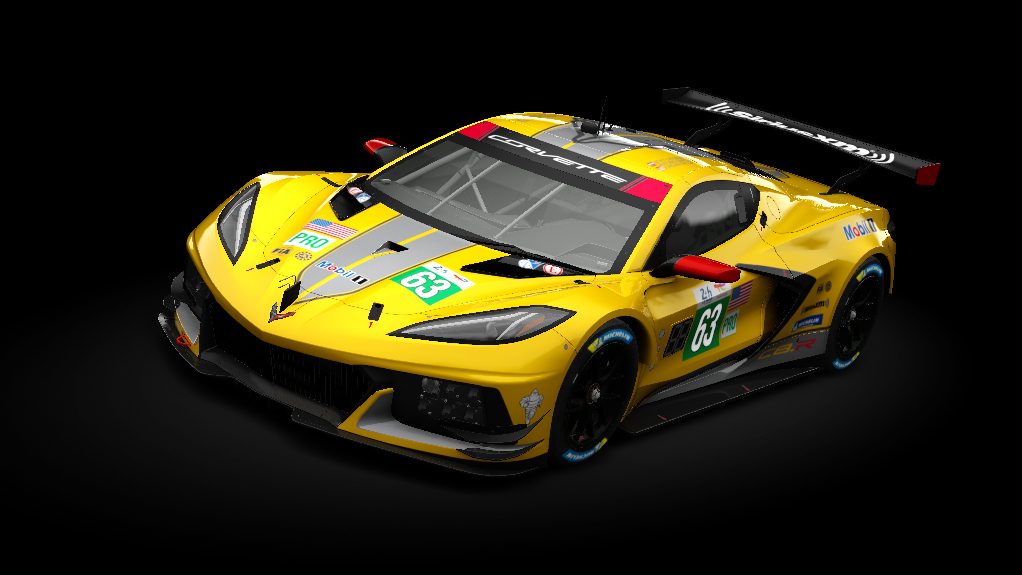 Michigan EGT, skin FF_LM24_Corvette_Racing_63