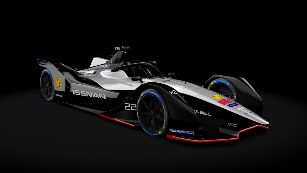 VRC Formula Lithium 2019, skin Issnan_Team_22