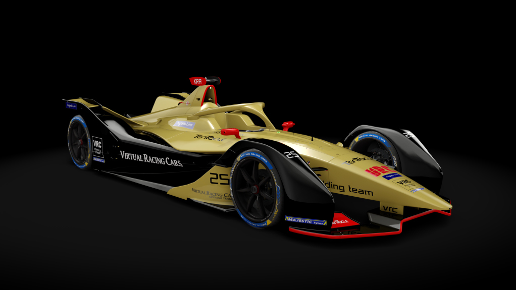 VRC Formula Lithium 2019, skin TenTacle_Formula_Lithium_Team_25