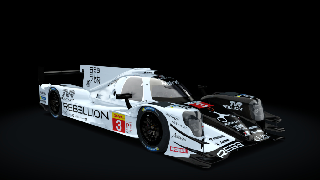 Rebellion R13 High Downforce Kit, skin 20192020_3