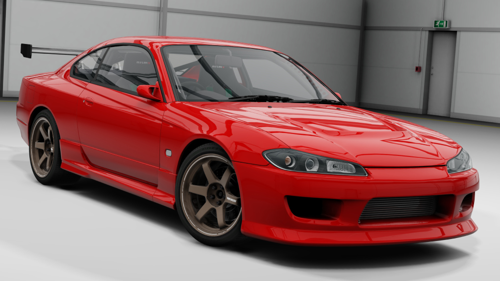 Nissan Silvia S15 [SPEED FACTORY RGO], skin 6_itsdraik_AR2_Active_Red